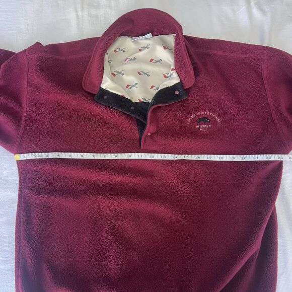 Sun Mountain Sports Women’s Vintage Golfleece Buffalo Hill 1993 Sz‎ Large Maroon - Picture 12 of 15